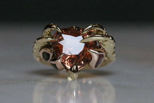 Suzanne's Apricot Tourmaline Heart 2019
