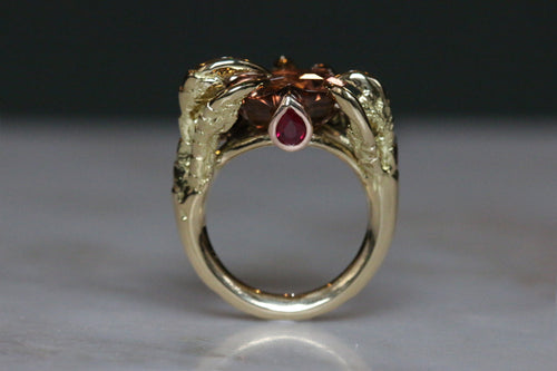 Suzanne's Apricot Tourmaline Heart 2019