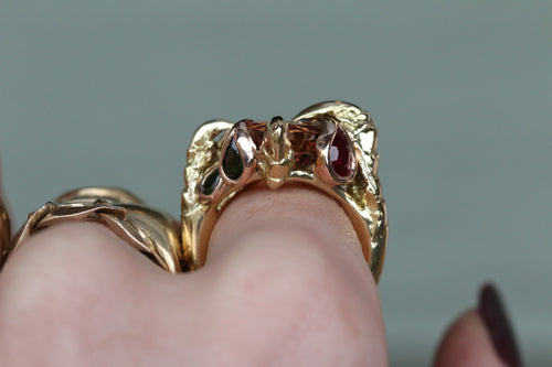 Suzanne's Apricot Tourmaline Heart 2019